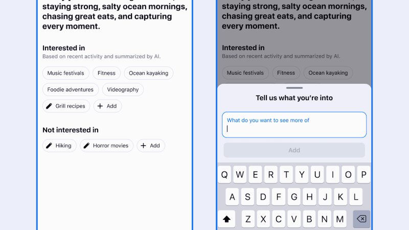 Facebook is giving users more control over their algorithm