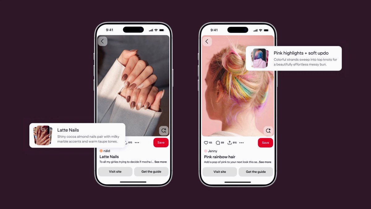 Pinterest’s AI now turns beauty Pins into action plans
